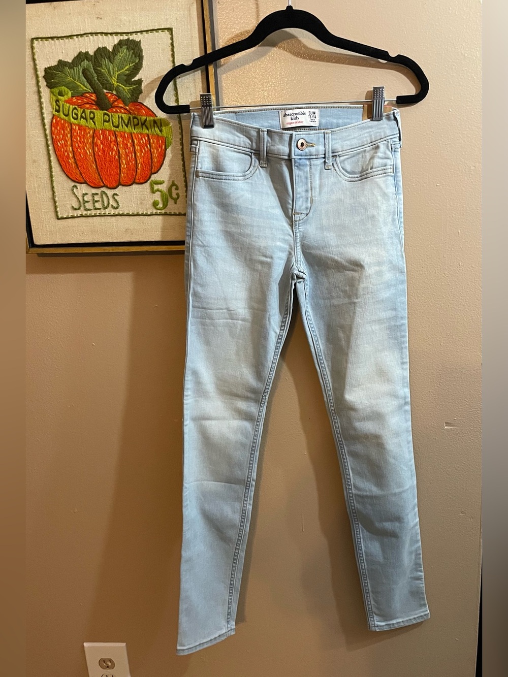 abercrombie kids Light Blue Skinny Jeans